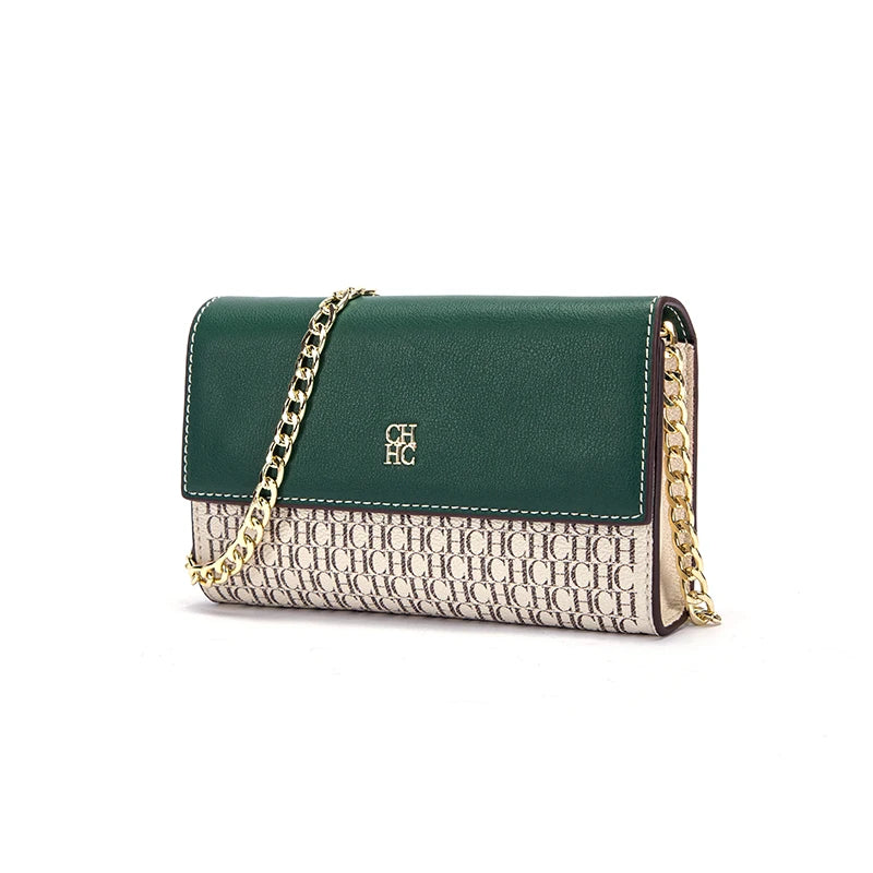 CH Ladies Chain Bag Multicolor Retro Simple Multifunctional Elegant Exquisite Chain Shoulder Strap Design Ladies Shoulder Bag