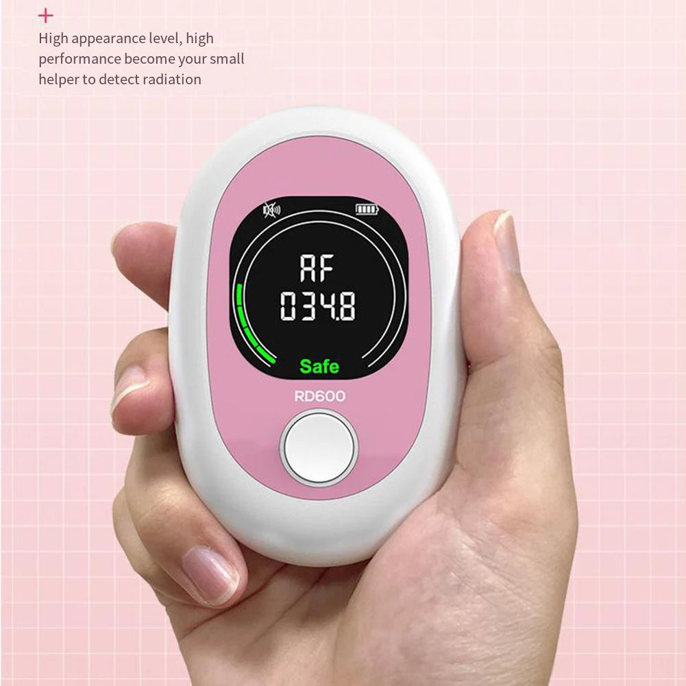 Sleek Design RD600 Electromagnetic Field Meter An Essential Gadget for Health Conscious Consumers Monitoring Radiation Levels