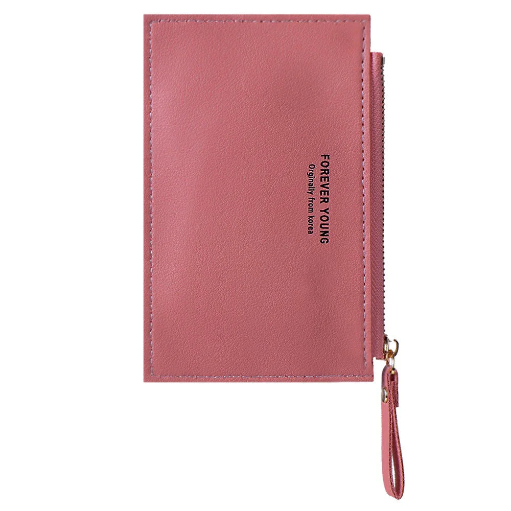 Mini Business Portfolio of Men, Credit Card Design Pu, Girl, Lady, Name Women's Bag