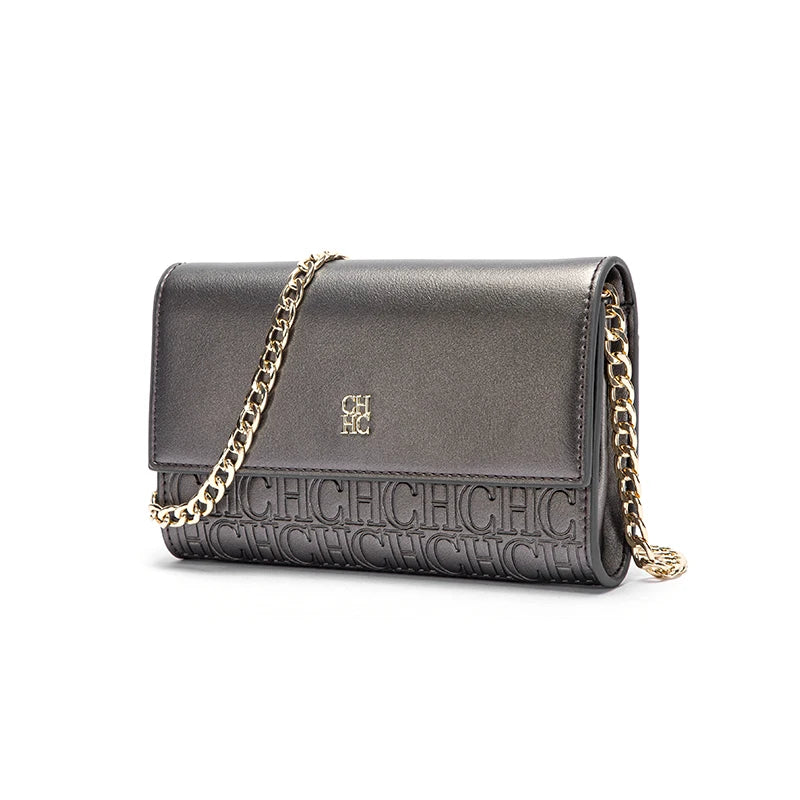 CH Ladies Chain Bag Multicolor Retro Simple Multifunctional Elegant Exquisite Chain Shoulder Strap Design Ladies Shoulder Bag