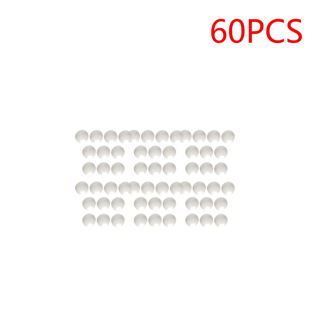 40-100pcs Laundry Balls Wrinkle Releasing Wool Pom-poms No Foam Natural Fabric Softener Handmade Deodorization Clothing Tools
