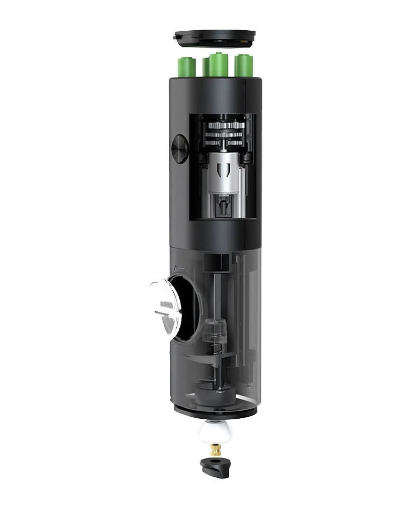 Electric Automatic Mill Pepper And Salt Grinder With Base Set Battery Powered With LED Light Adjustable Coarseness Kitchen Tool