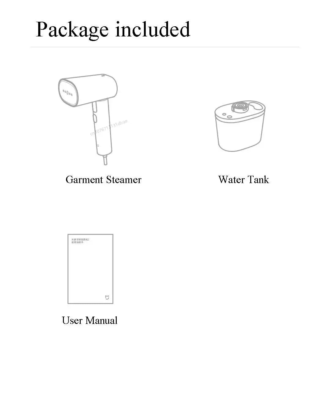 2024 NEW Xiaomi Mijia Garment Steamer 2 Handheld Clothes Steam Iron Portable Foldable Home Appliance Iron Steamer for Travel