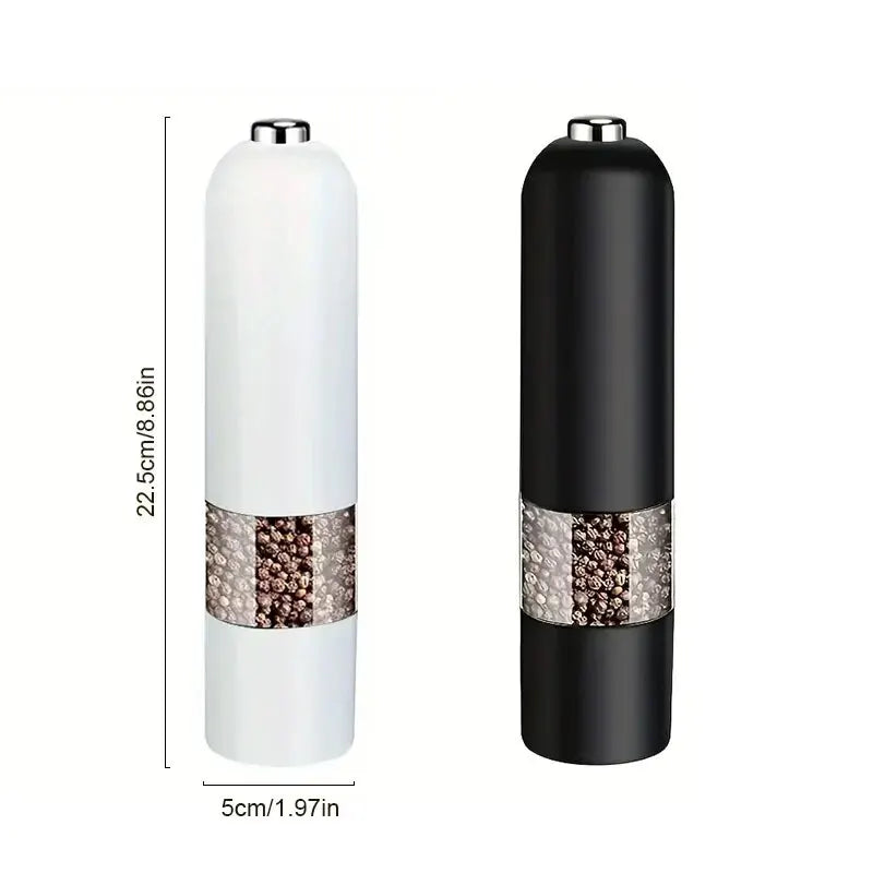 Automatic Electric Pepper Grinder And Salt Mill-Adjustable Spice Crusher Forkitchen Gadgets And Supplies-Reusable