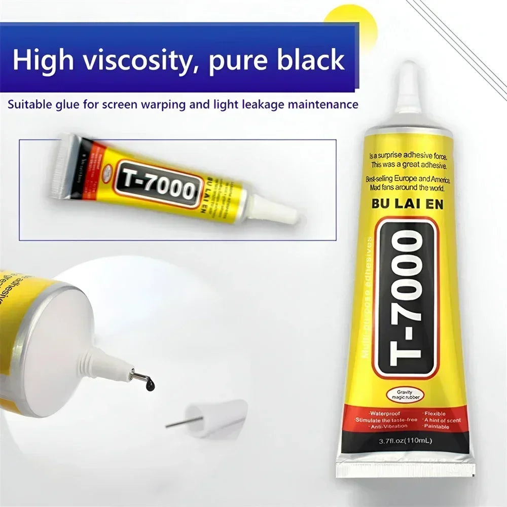 Car 15/50/110ml B-7000 Glue E-8000 Adhesive Epoxy Resin Repair Cell Phone Touch Screen Liquid Glue Jewelry Craft Adhesive Glue