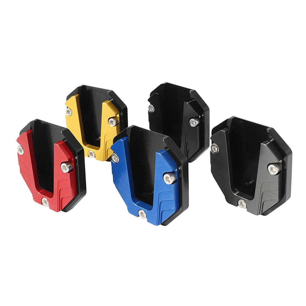 Motorcycle Bikes Kickstand Extender Foot Side Stand Extension Foot Pad Support Plate Motorcycle Accessories