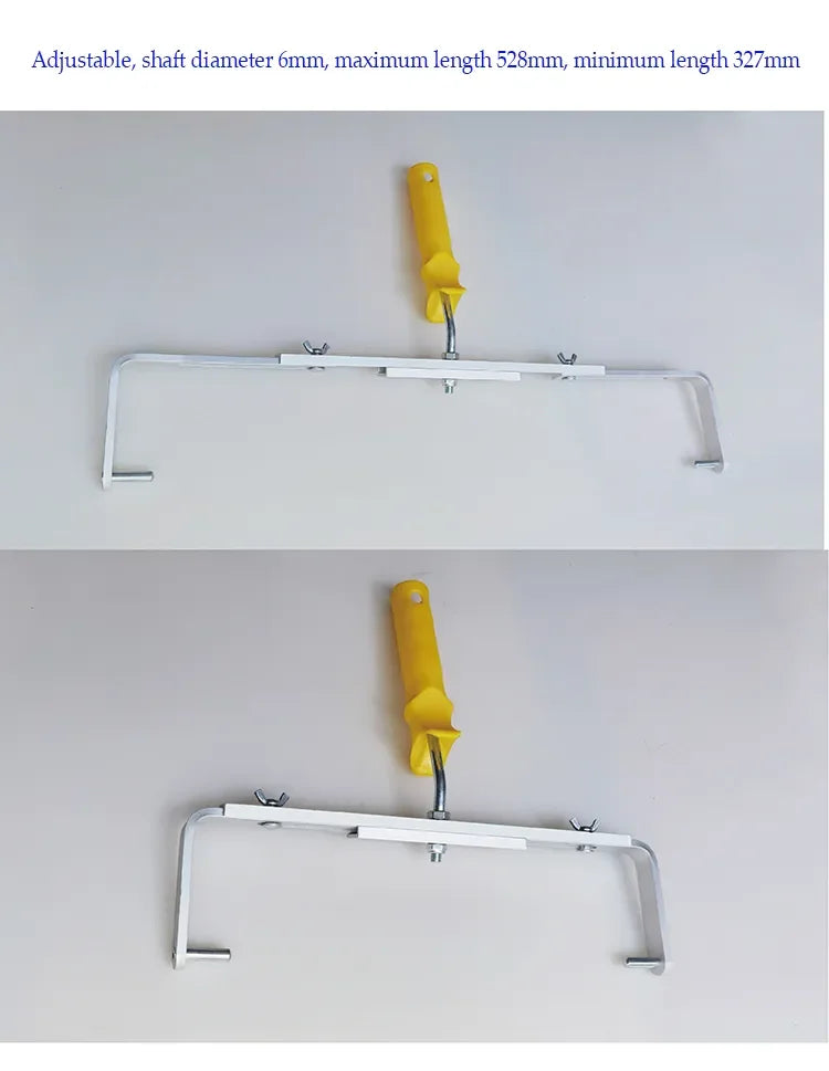 18inch Paint Roller Brush Long-Middle-Short Plush Painting Handle Tool For Wall Decorative 6MM/9MM Painting Handle Tool Support