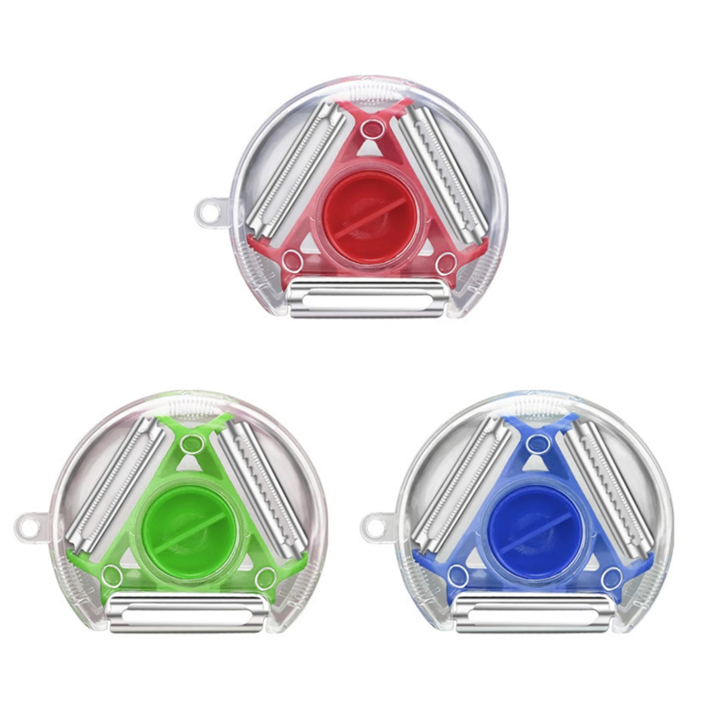 1/3Pcs 3 In 1 Multifunctional Peeler Magic Trio Peeler Set Slicer Shredder Julienne Cutter Peel Blade Zester Grater Kitchen Tool