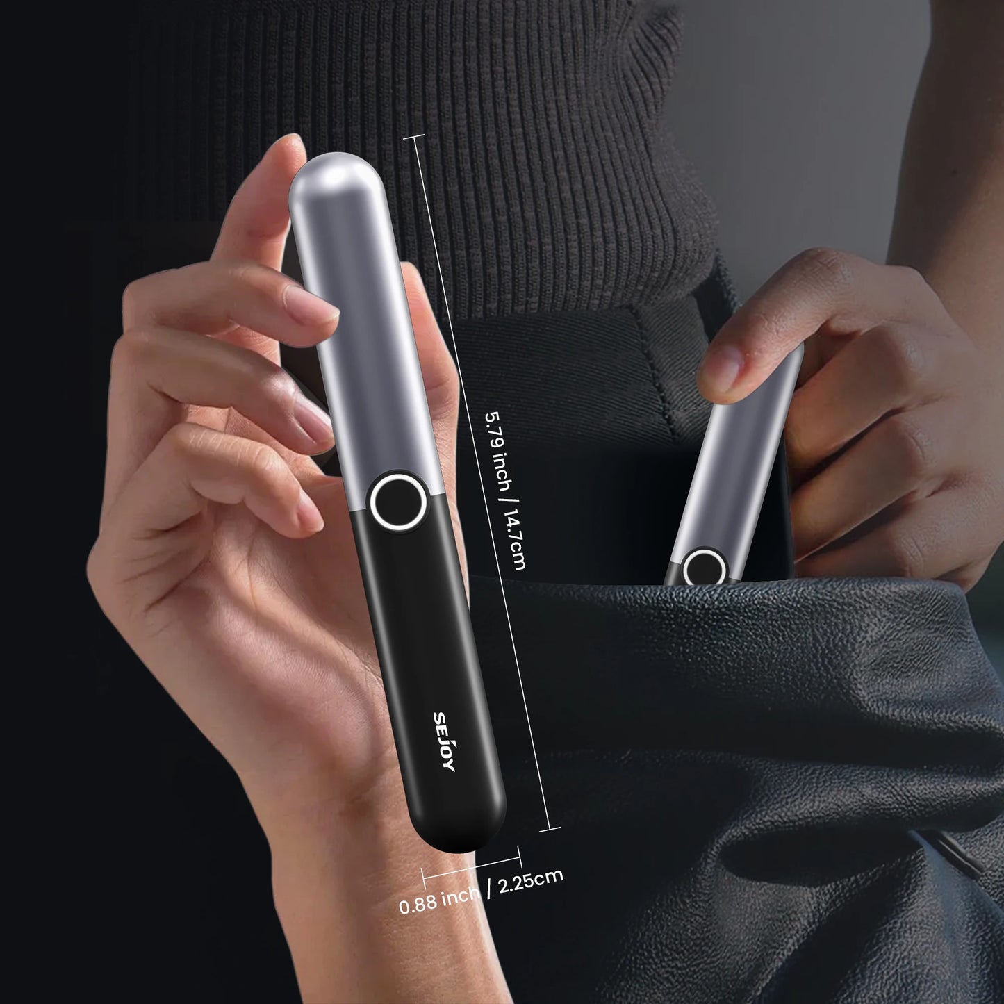 SEJOY Ladies Nose Hair Trimmer Male Ear Nose Hair Trimmer Small Electric Trimmer Male Nose Trimmer Business Trip Home Use