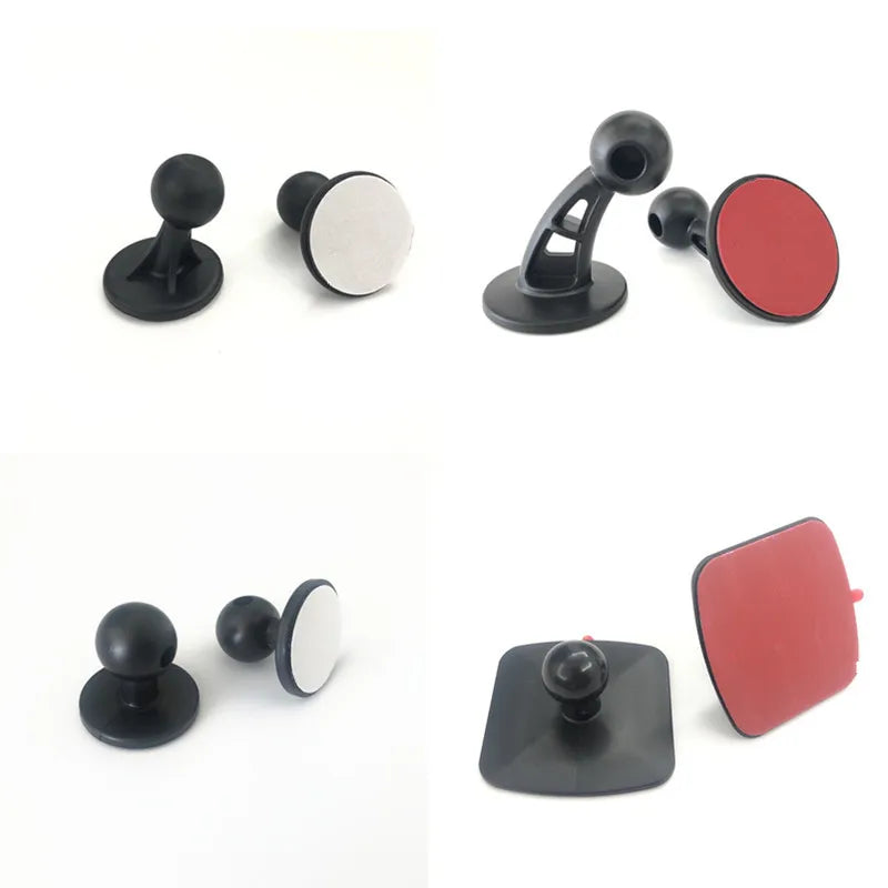13mm 15mm 17mm Ball Head For Magnetic Car Phone Holder GPS Gravity Support Stand Mount Hook 360 Rotation Bracket Base
