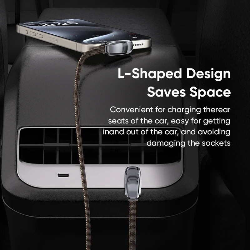AUFU 240W USB C To Type C Cable for iPhone15 Macbook PC Samsung Xiaomi POCO Games Angle PD 5A Fast Charging Cable Data USB Cable
