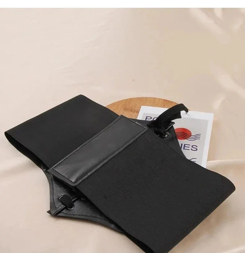Elastic Loose Ladies Waist Belt Summer Versatile Decoration Dress Western Suit Coat Wide Waist Sealing Band Outerwear
