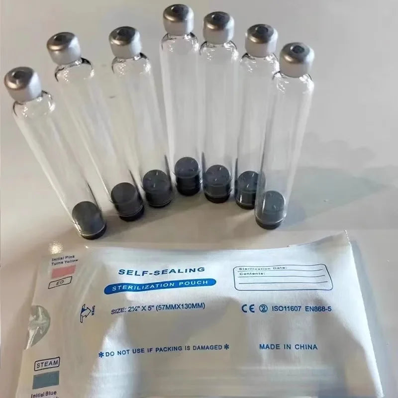 New pink tattoo pen magic pen card bottle 20 PCS fill bottle Magic pen Kit for light wrinkles tear troughs nasolabial folds fil