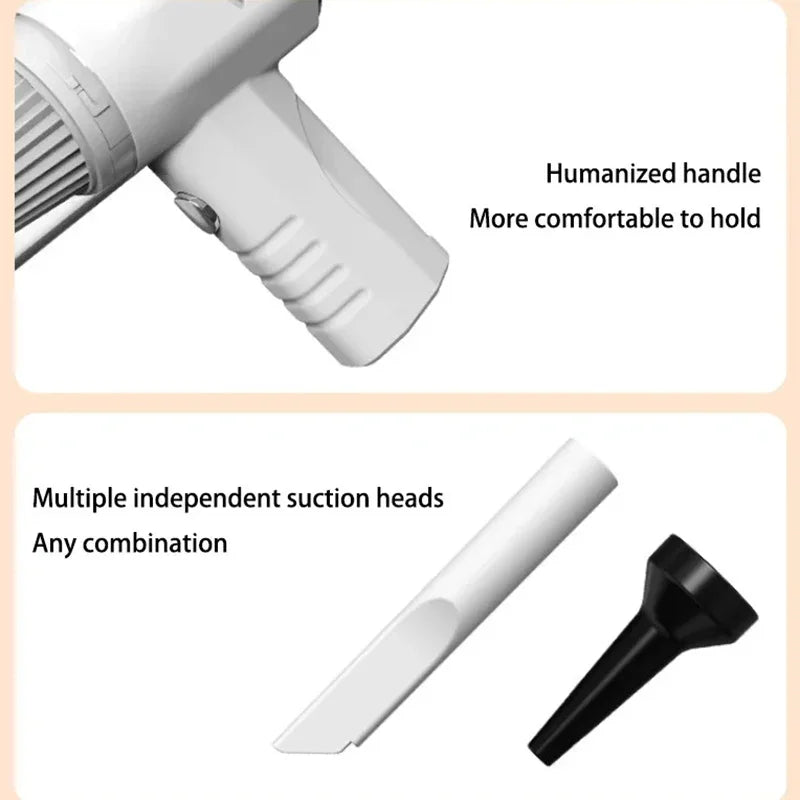 Xiaomi Youpin Portable Car Vacuum Cleaner Multifunction USB Charging Handheld Wireless Vacuum Cleaner Powerful Suction For Home