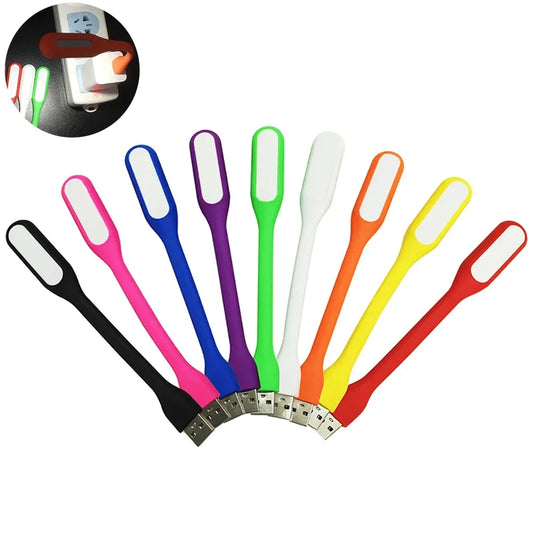 Mini USB LED Light Portable Book Reading Light 5V 1.2W Small USB Lamp Foldable Eyesight Light for Power Bank PC Notebook Laptop