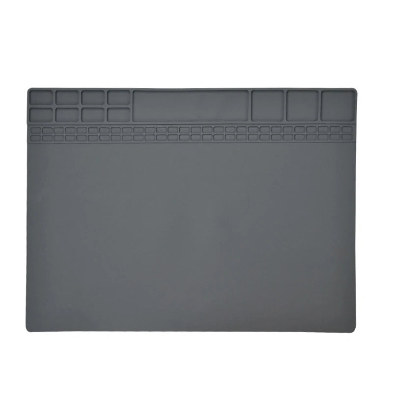 1PC High Density Silicone Insulation Pad Anti Corrosion High Temperature Resistance Anti Corrosion and Anti Static Work Pad