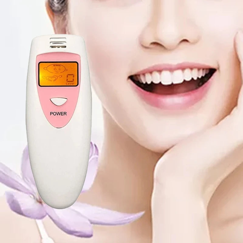 Pocket Bad Breath Tester Odor Detector Health-Care Gadgets Breathalyzer Smell Checker