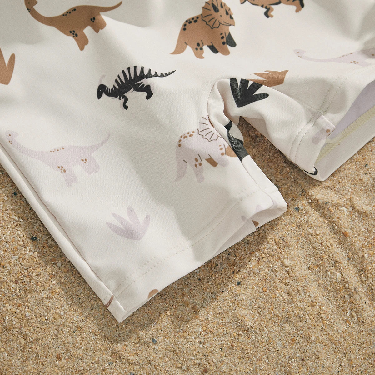 ma&baby 0-3Y Newborn Infant Toddler Baby Boy Girl Swimsuit Dinosaur Coconut Tree Short Sleeve Swimwear Beachwear Bathing Suit