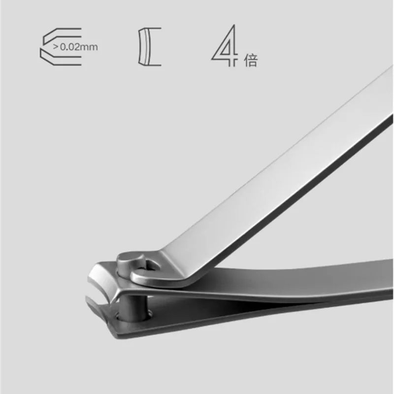 XIAOMI Mijia nail clipper five-piece set white high-quality stainless steel magnetic absorption simple five-piece set portable