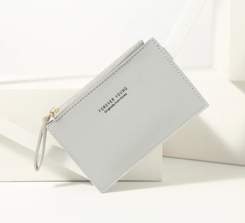 Mini Business Portfolio of Men, Credit Card Design Pu, Girl, Lady, Name Women's Bag
