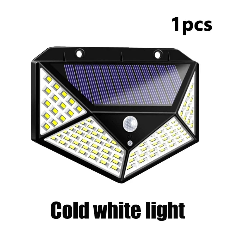Solar Lights Outdoor Waterproof External LED Solar Lamp Motion Sensor Garden Lights Solar Power Sunlight Yard Wall Street Light