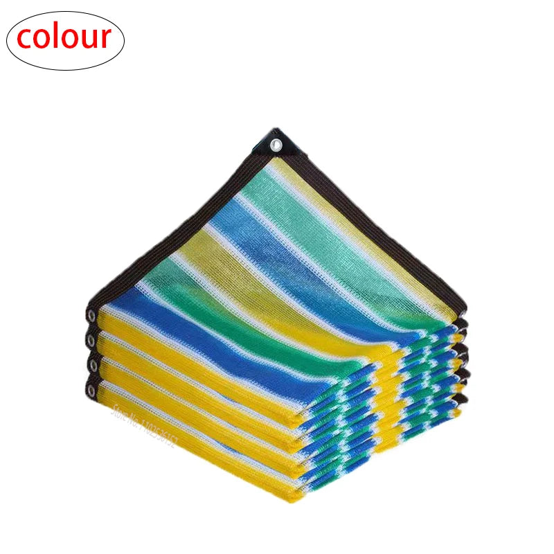 HDPE Sunshade Net for Garden, UV Protection, Outdoor Pergola, Sun Cover, Pool Awning, Plant Shed Sail, 90% Shading