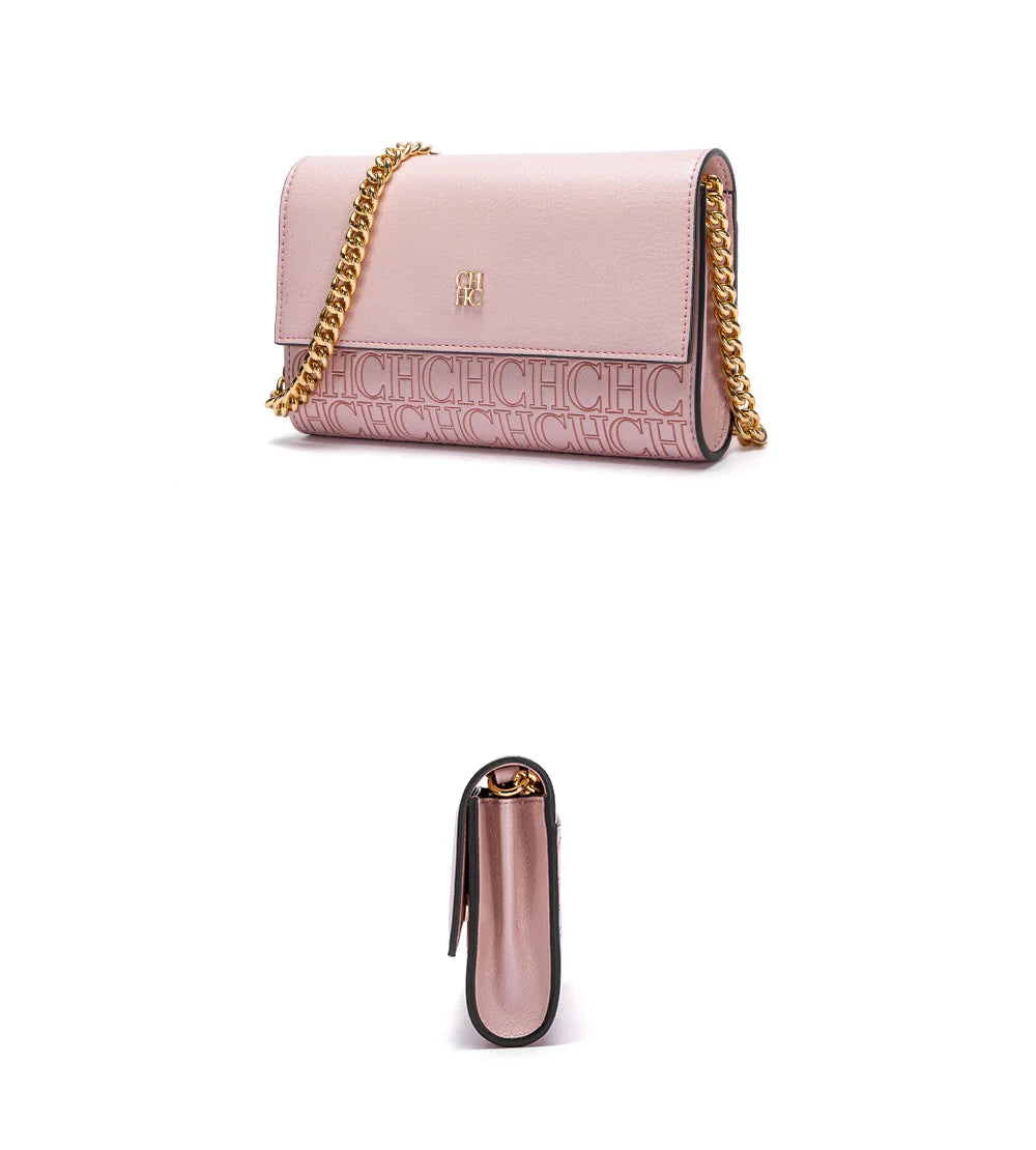 CH Ladies Chain Bag Multicolor Retro Simple Multifunctional Elegant Exquisite Chain Shoulder Strap Design Ladies Shoulder Bag