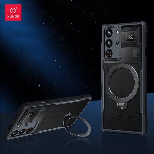 Xundd 360° Rotatable Stand Case For Nubia Red Magic 10 Pro 10 Pro Plus Camera protectoin Airbag Shockproof Shell Magnetic Cover