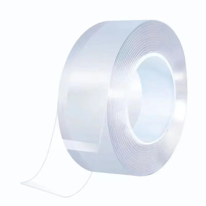 Nano Tape Double Sided Tape Extra Strong Adhesive Non-slip Tape Kitchen Bathroom Reusable Waterproof Super Transparent Tape