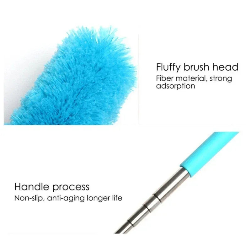 Microfiber Duster Brush Extendable Hand Dust Cleaner Anti Dusting Brush Home Air-condition Car Furniture Cleaning