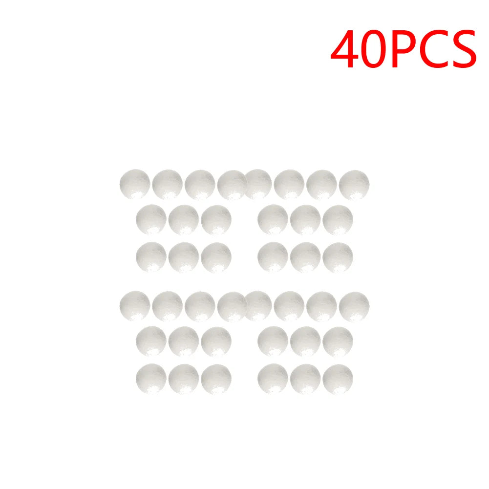 40-100pcs Laundry Balls Wrinkle Releasing Wool Pom-poms No Foam Natural Fabric Softener Handmade Deodorization Clothing Tools