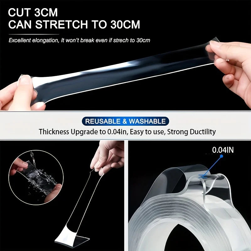Ultra-strong Double Sided Adhesive Monster Tape Home Appliance Waterproof Wall Stickers Home Improvement Resistant Tapes