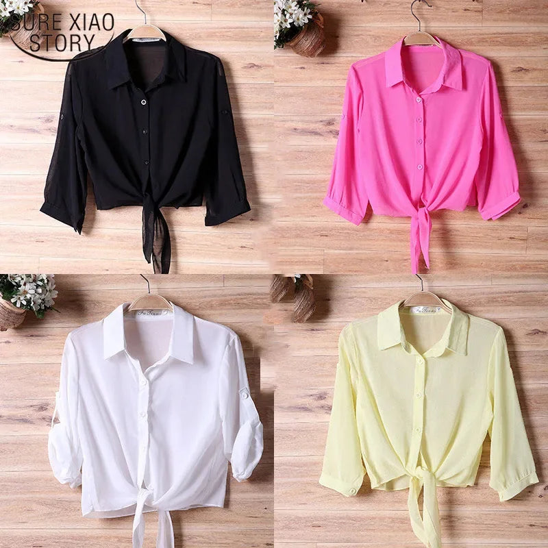 Autumn Fashion Button Up Shirt Spring Vintage Blouse Women White Lady Long Sleeves Female Loose Streetwear Shirts Design Tops