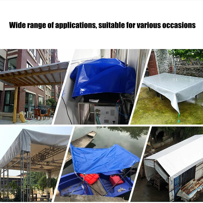PE 0.32 mm tarpaulin rainproof cloth outdoor awning garden plant shed truck awning waterproof sunshade sail pet dog house cover