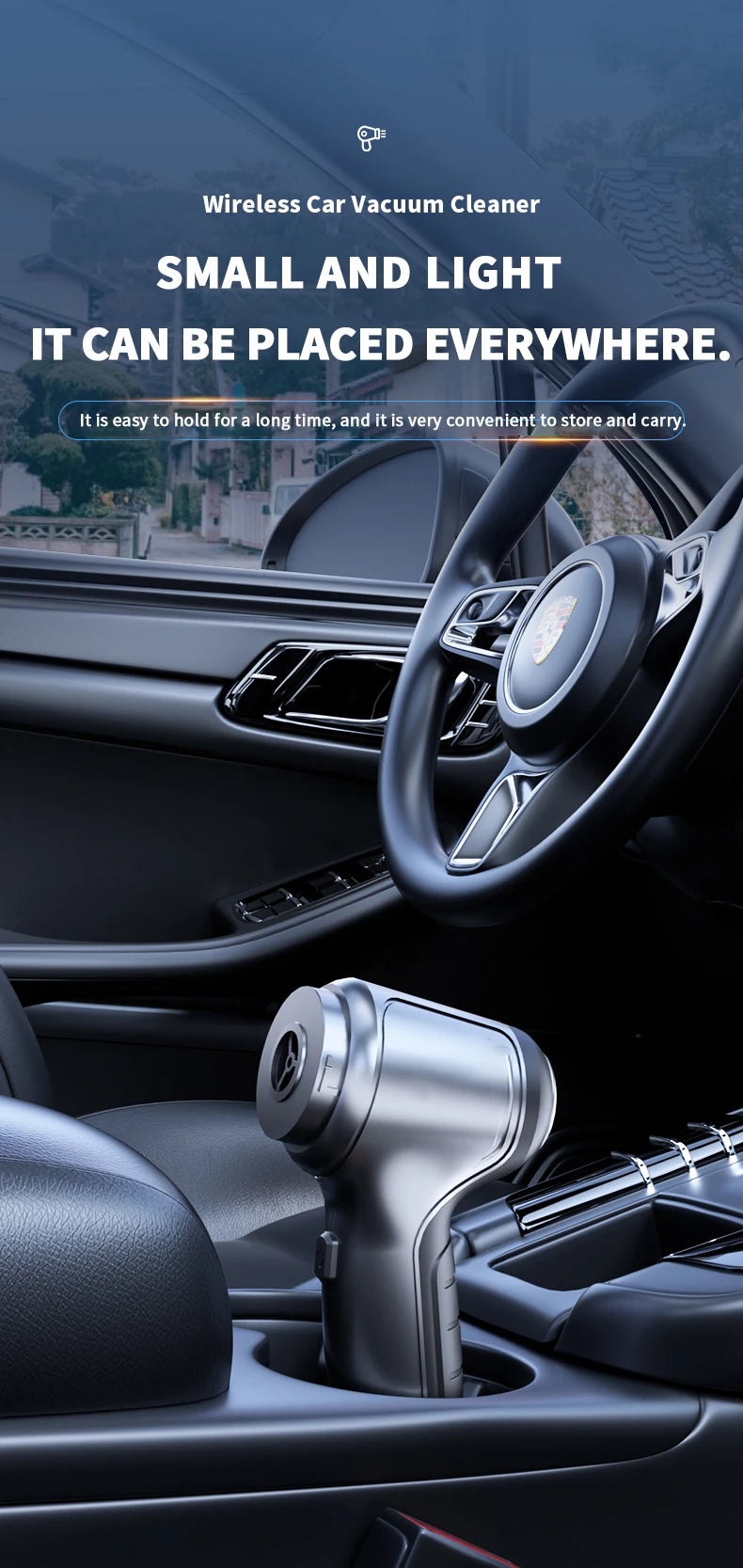 Vacuum Cleaner For Car Wireless Portable Vacuum Cleaner Cleaning Machine Car Accsesories Home Appliance Electric Devices For Car