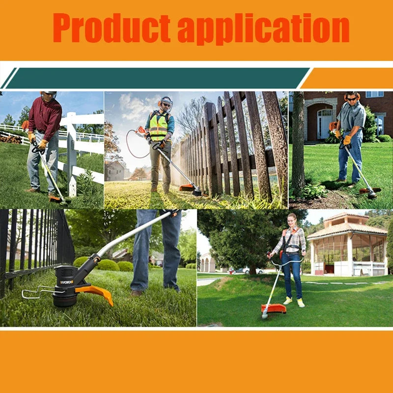 2.7mmx100m Brush Cutter Sharp Rope Grass Mower Pentagram Nylon Mowing Trimmer Line Trimmer Head String Grass Trimmer Roll Line