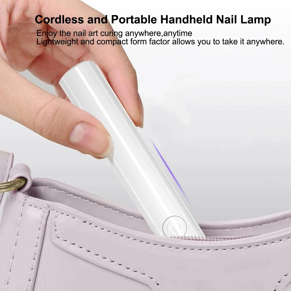 Mini Nails Drying Light UV LED Nail Lamp Mini UV With Stand For Manicure Portable Nail Dryer Stand Lamp Professional Ultraviolet