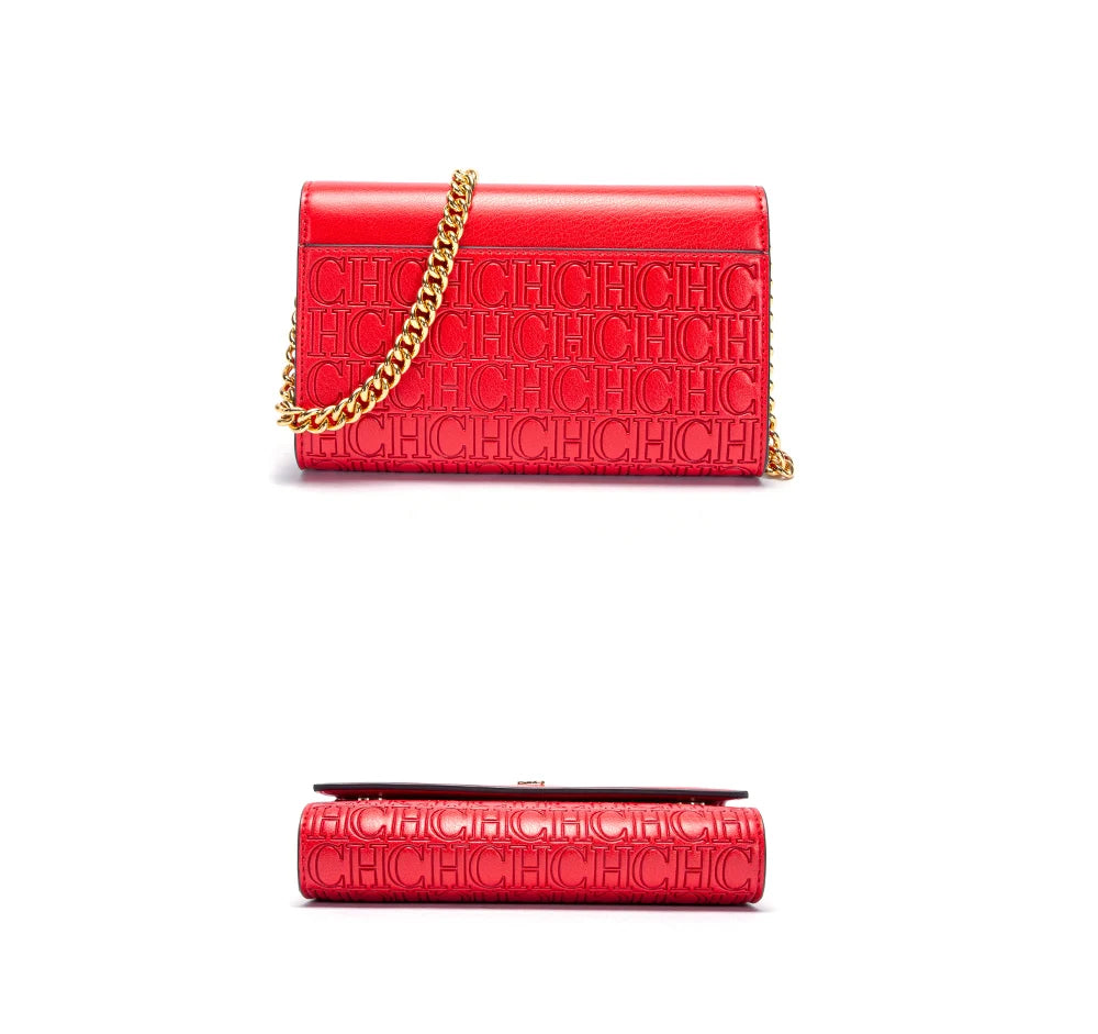 CH Ladies Chain Bag Multicolor Retro Simple Multifunctional Elegant Exquisite Chain Shoulder Strap Design Ladies Shoulder Bag