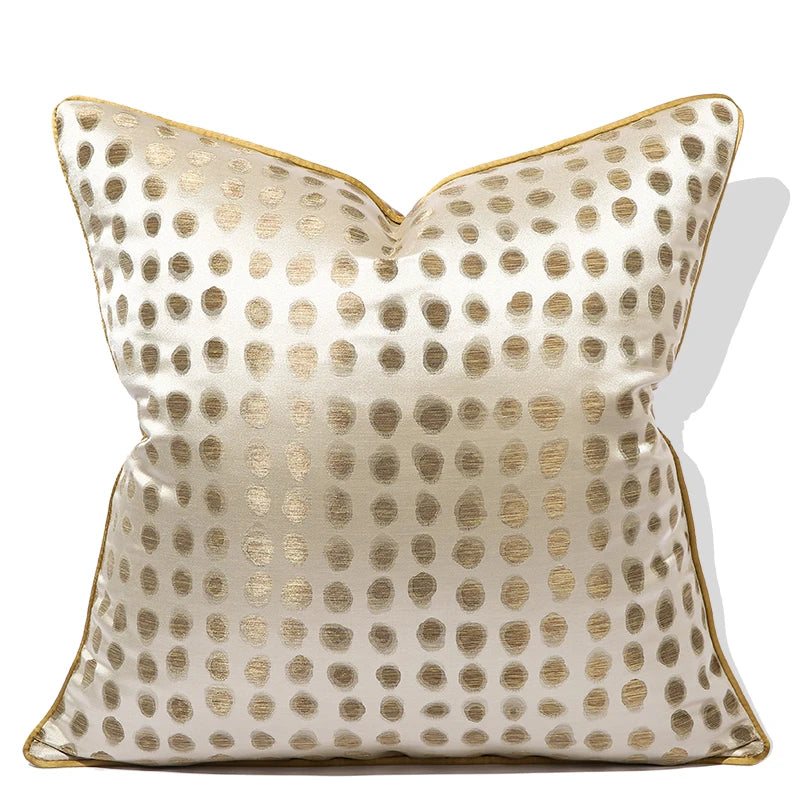 Stripe Jacquard Square Cushion Cover, Beige, Grey, Brown, Pillow Covers for Sofa, Car, Living Room, Hot Popular