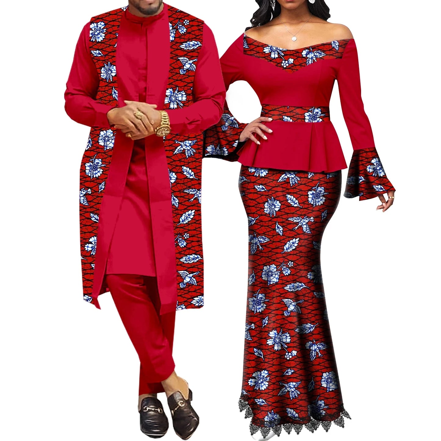 Sale African Women Plus Size Evening Dresses Wedding Party Long Luxury Sequin Gown Bodycon Mermaid Dress Ankara Ladies Clothing
