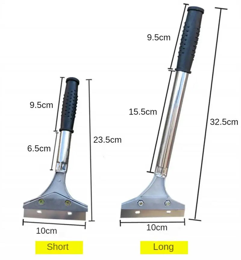 Stainless Steel Multifunction Glass Ceramic Hob Scraper Cleaner Remover With Blades For Cleaning Oven Cooker Tools Utility Knife