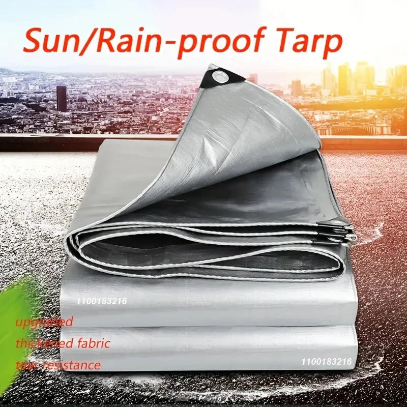 PE 0.32 mm tarpaulin rainproof cloth outdoor awning garden plant shed truck awning waterproof sunshade sail pet dog house cover