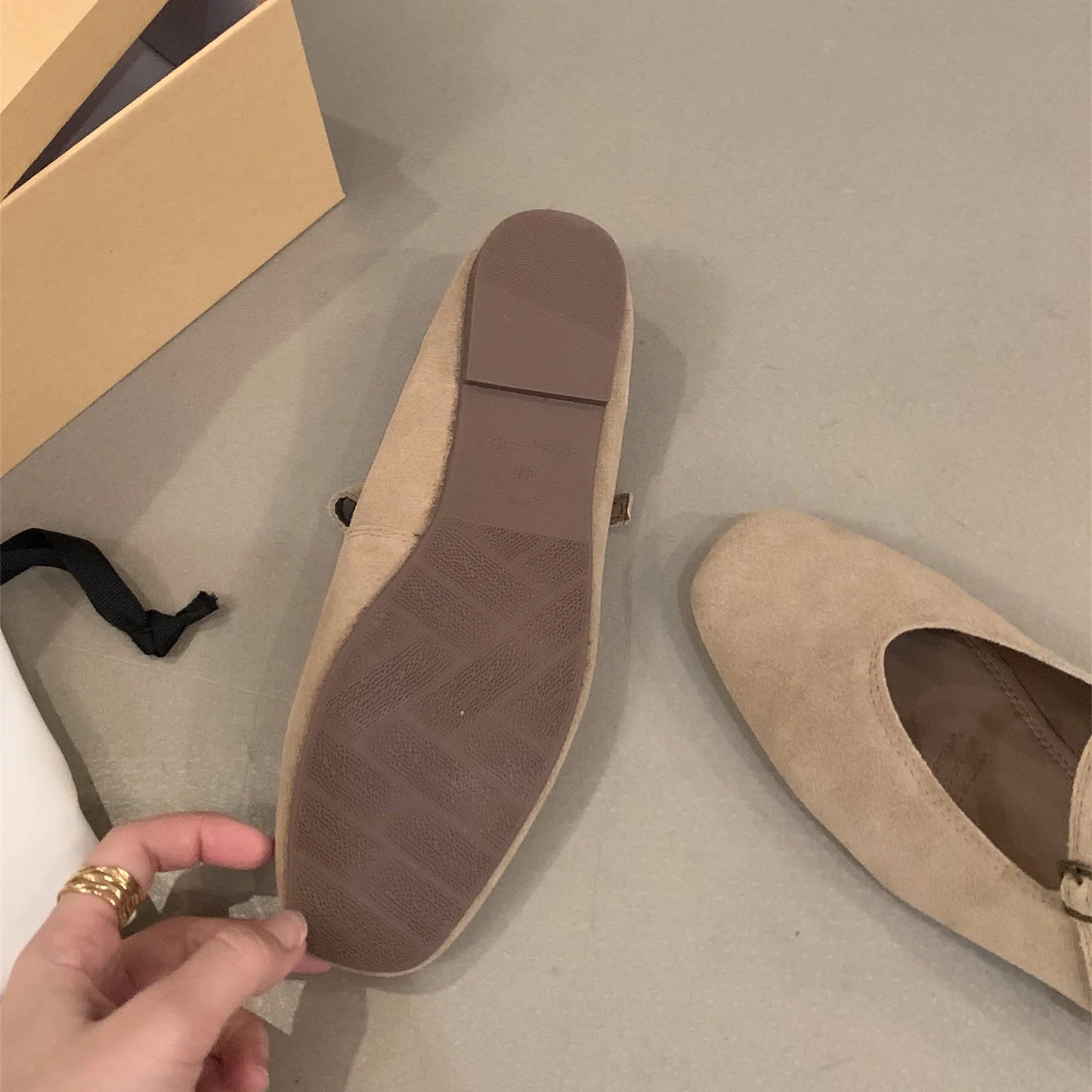 Bailamos 2024 Spring New Brand Women Flats Round Toe Shallow Slip On Ladies Casual Ballet Shoes Soft Leather Eelgant Dress Shoes
