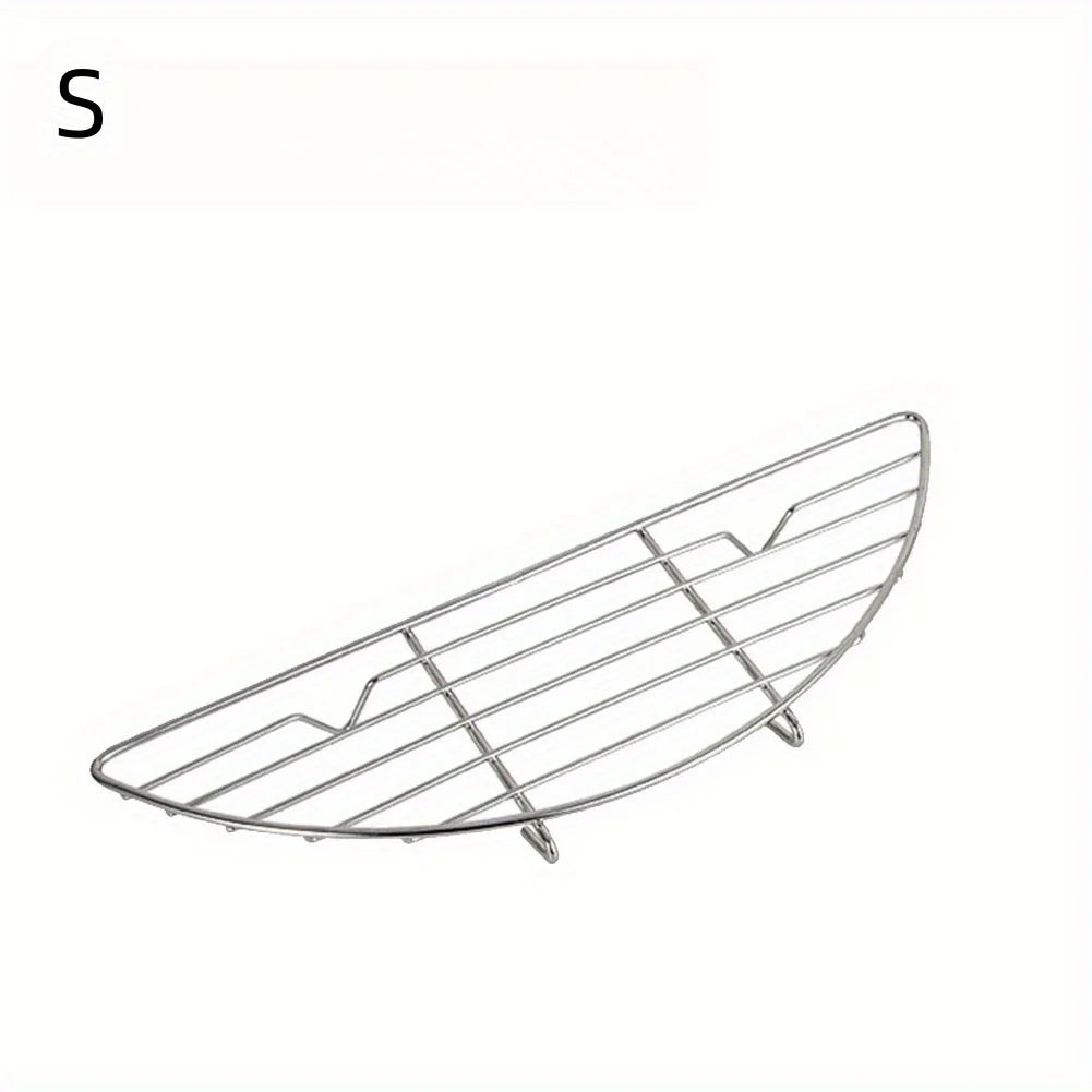 1pc, Outdoor Grill Stainless Steel Barbecue Grill Anti-deformation Steamer Anti-Scalding Barbecue Accessories