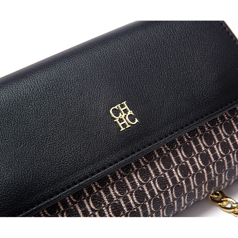 CH Ladies Chain Bag Multicolor Retro Simple Multifunctional Elegant Exquisite Chain Shoulder Strap Design Ladies Shoulder Bag
