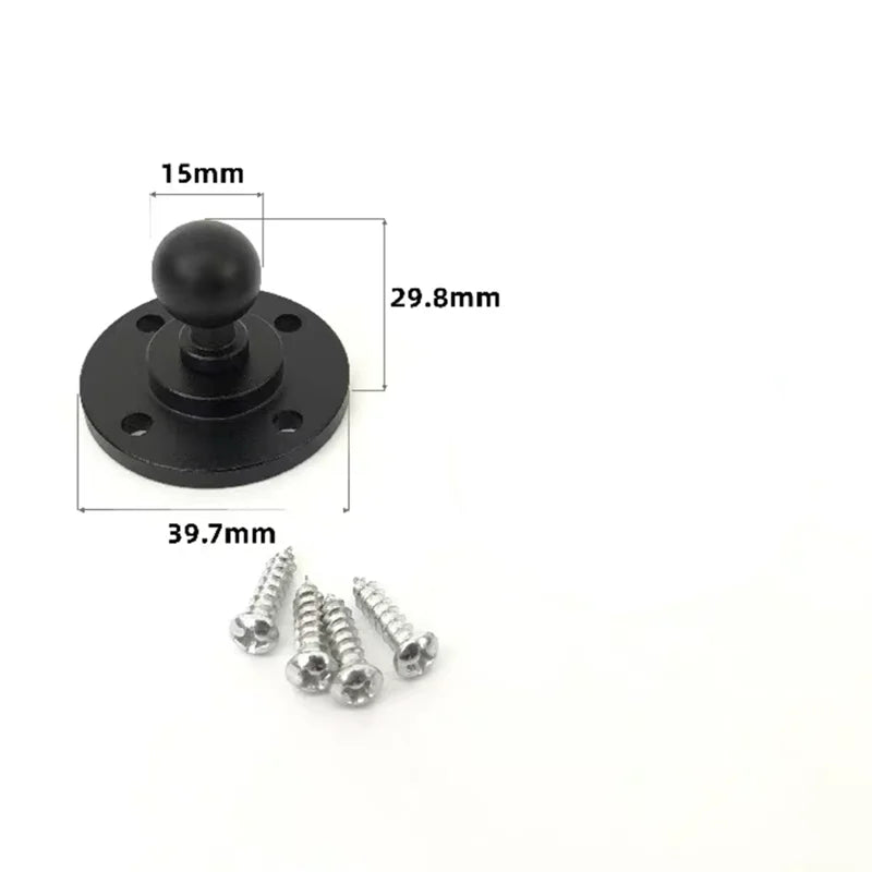 Glue Sticker 13mm 15mm 17mm Ball Head For Magnetic Car Phone Holder GPS Support Stand Mount Hook 360 Rotation Bracket Base