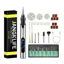 USB Cordless Rotary Tool Kit Woodworking Engraving Pen DIY For Jewelry Metal Glass Mini Wireless Drill