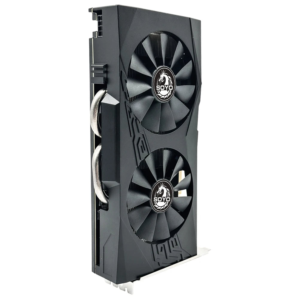 SOYO Original Radeon RX580 8G Graphics Cards GDDR5 Memory Video Gaming Card PCIE3.0x16 HDMI DP DVI for Desktop Computer AMD