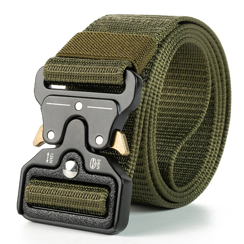 Men Belt Army Outdoor Hunting Tactical Multi Function Combat Survival High Quality Marine Corps Canvas For Nylon Male Luxury
