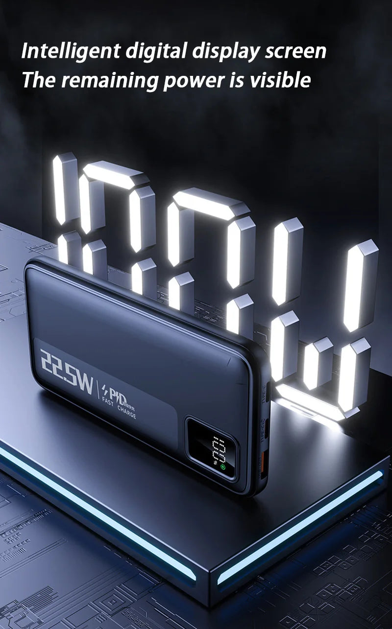 Xiaomi 200000mAh Large Capacity Super Fast Charging Power Bank Portable Charger Battery Pack Powerbank for iPhone Huawei Samsung